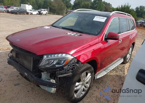 2018 Mercedes-Benz Gls 450 4Matic из США, поврежденный, VIN 4JGDF6EE3JB023524